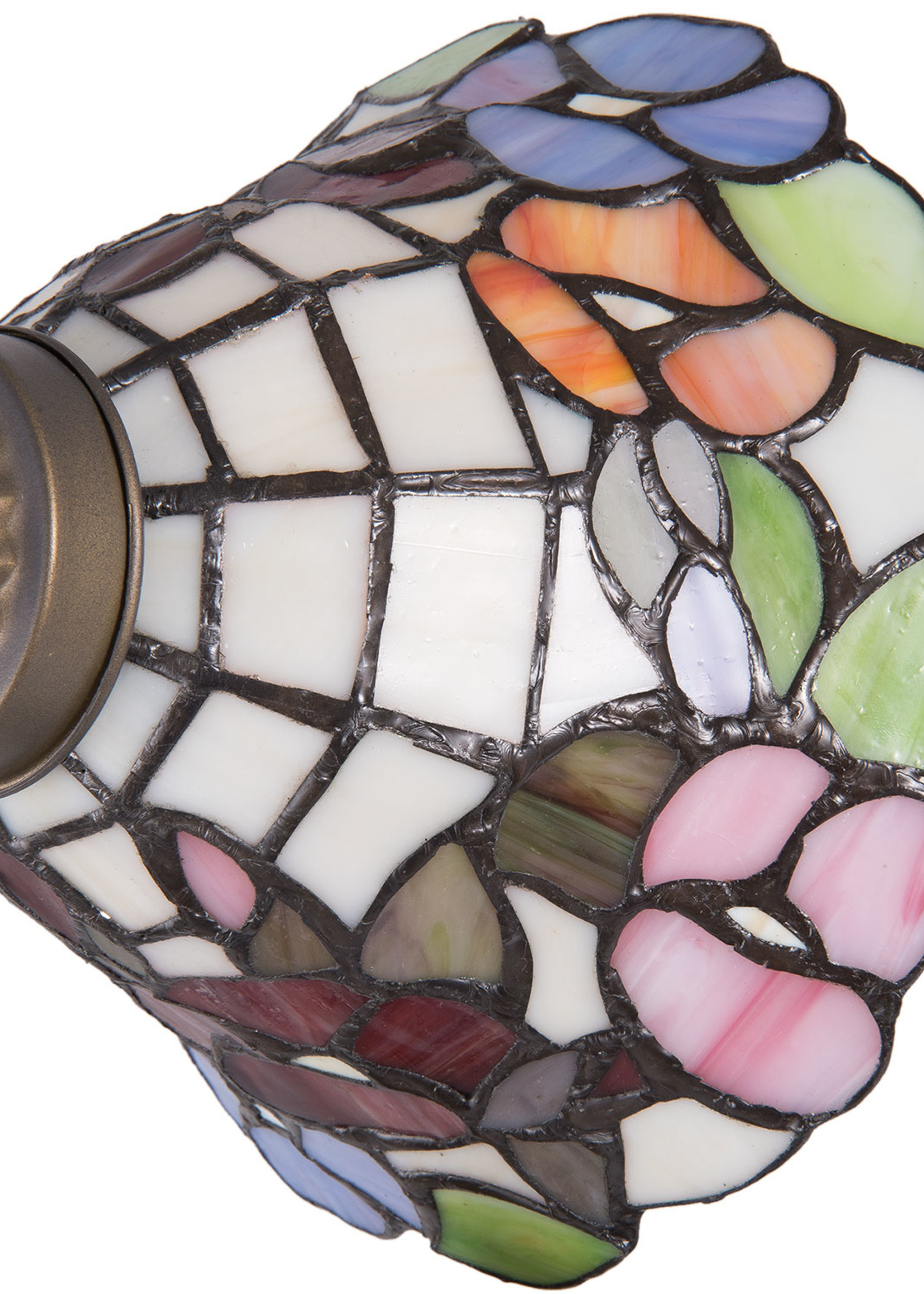 Clayre & Eef Lampe de table Tiffany 32*20*48 cm E27/max 1*60W 5LL-5920