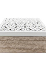 Clayre & Eef Boîte à thé (1 compartiment) 18*18*8 cm 6H1687