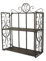 Clayre & Eef Étagère murale en fer 41*18*53 cm 6Y2799