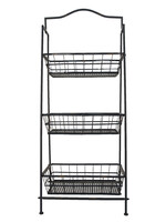 Clayre & Eef Rek met manden 43*36*103 cm 5Y0422