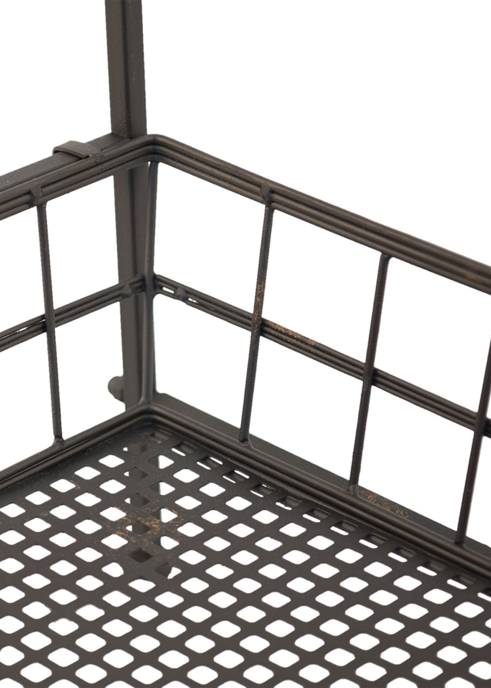 Clayre & Eef Étagère avec paniers 43*36*103 cm 5Y0422