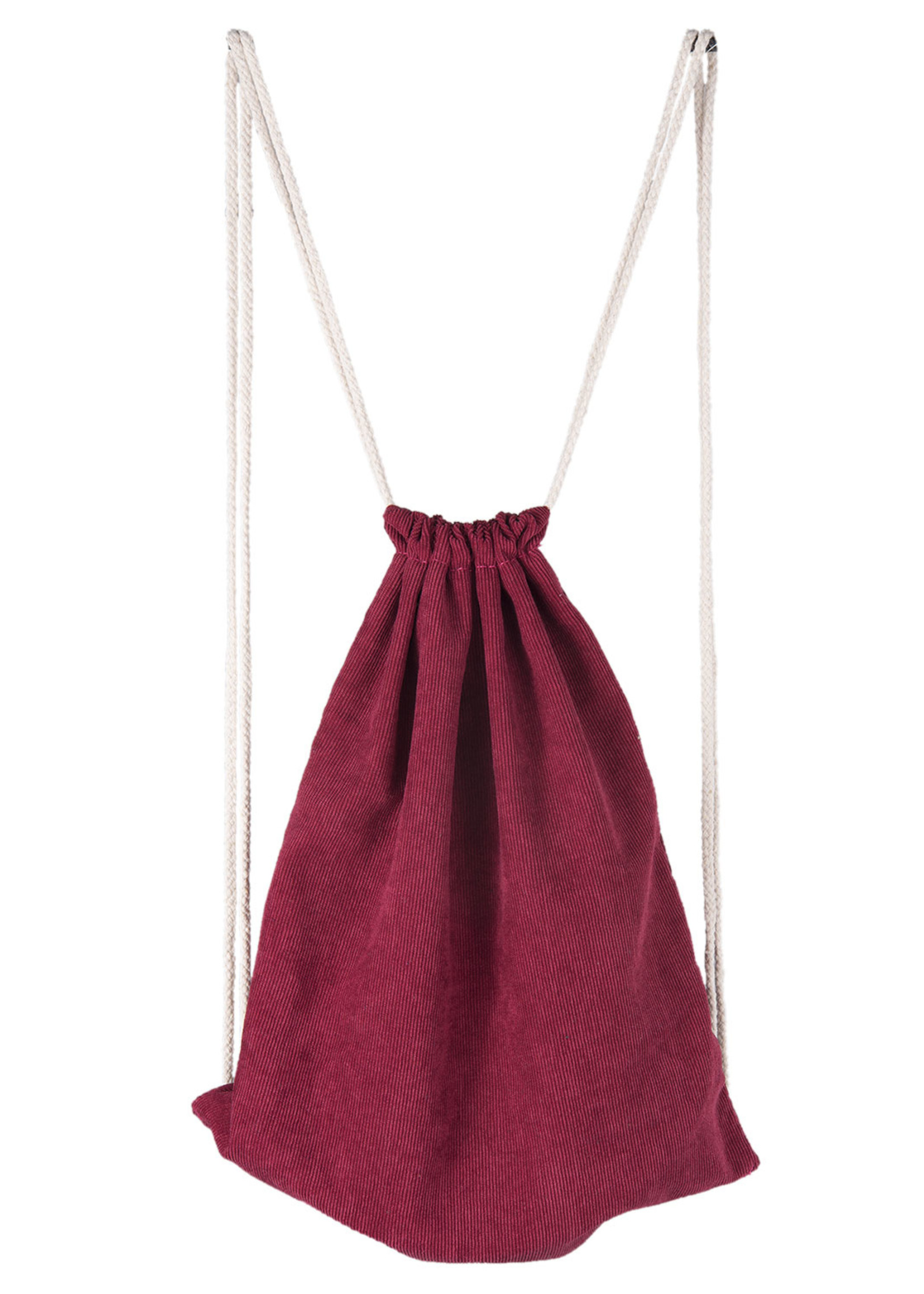 Clayre & Eef Sac 30*40 cm bordeaux JZBG0155A