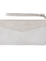 Clayre & Eef Portemonnee 19*10 cm grijs JZWA0038G