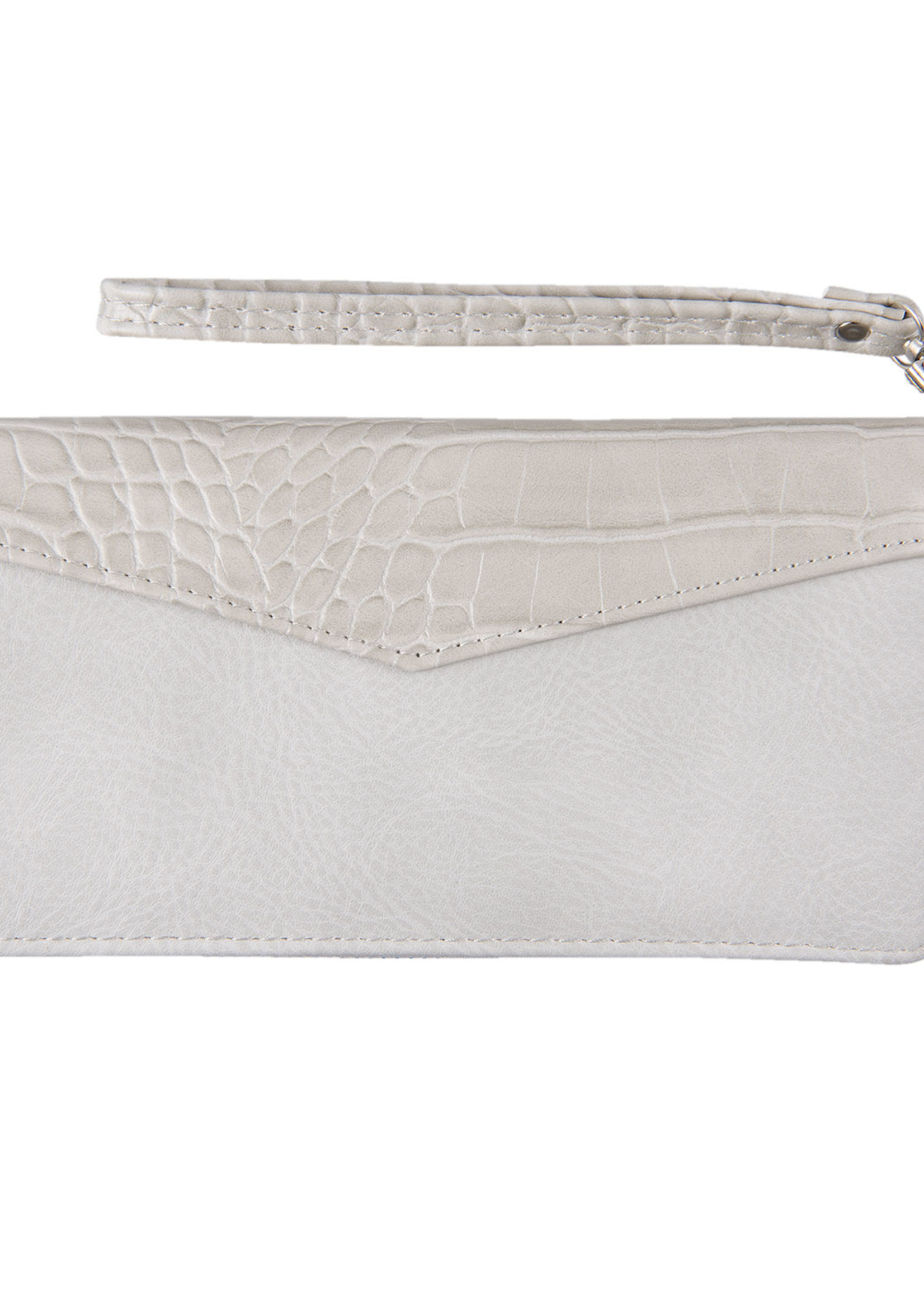 Clayre & Eef Porte-monnaie 19*10 cm gris JZWA0038G