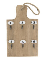 Clayre & Eef Support de clés 21*4*45 cm 6H1641