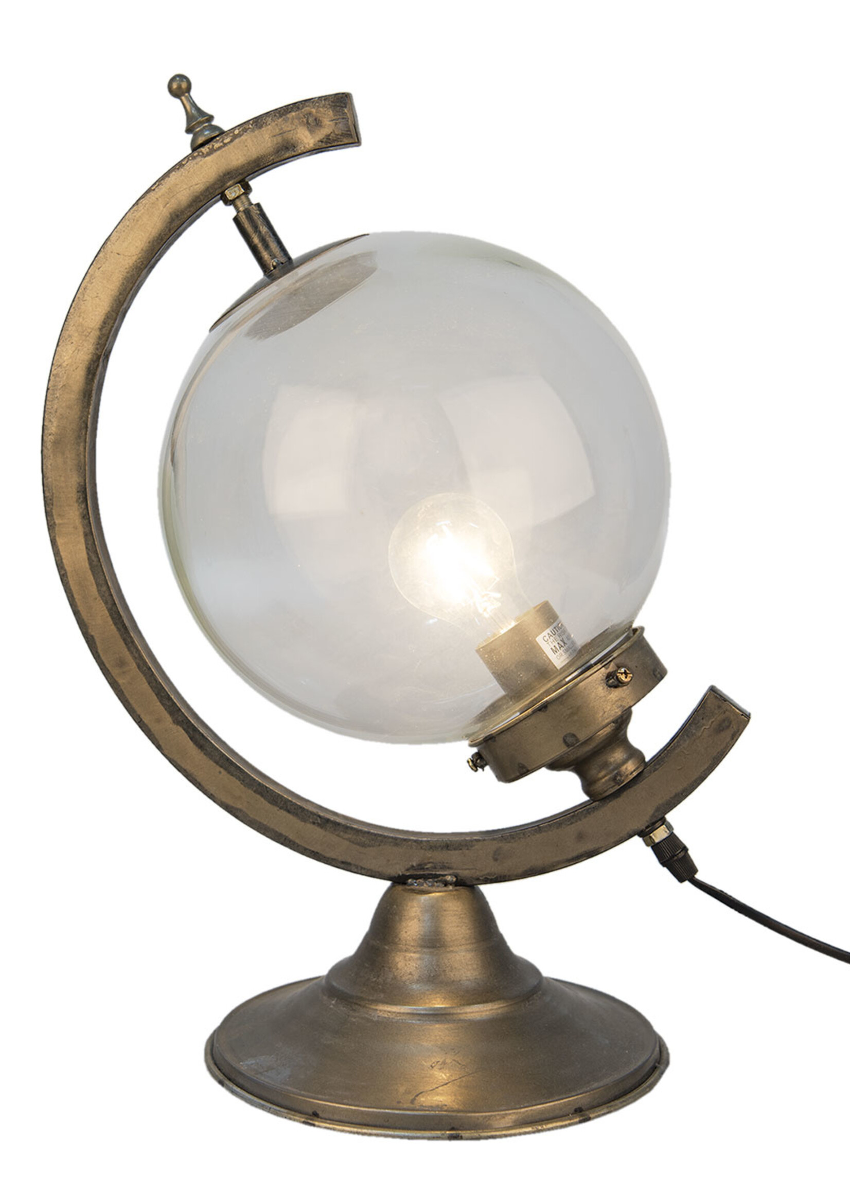 Clayre & Eef Lampe de table 36*25*49 cm E27/max 1*40W 6LMP560