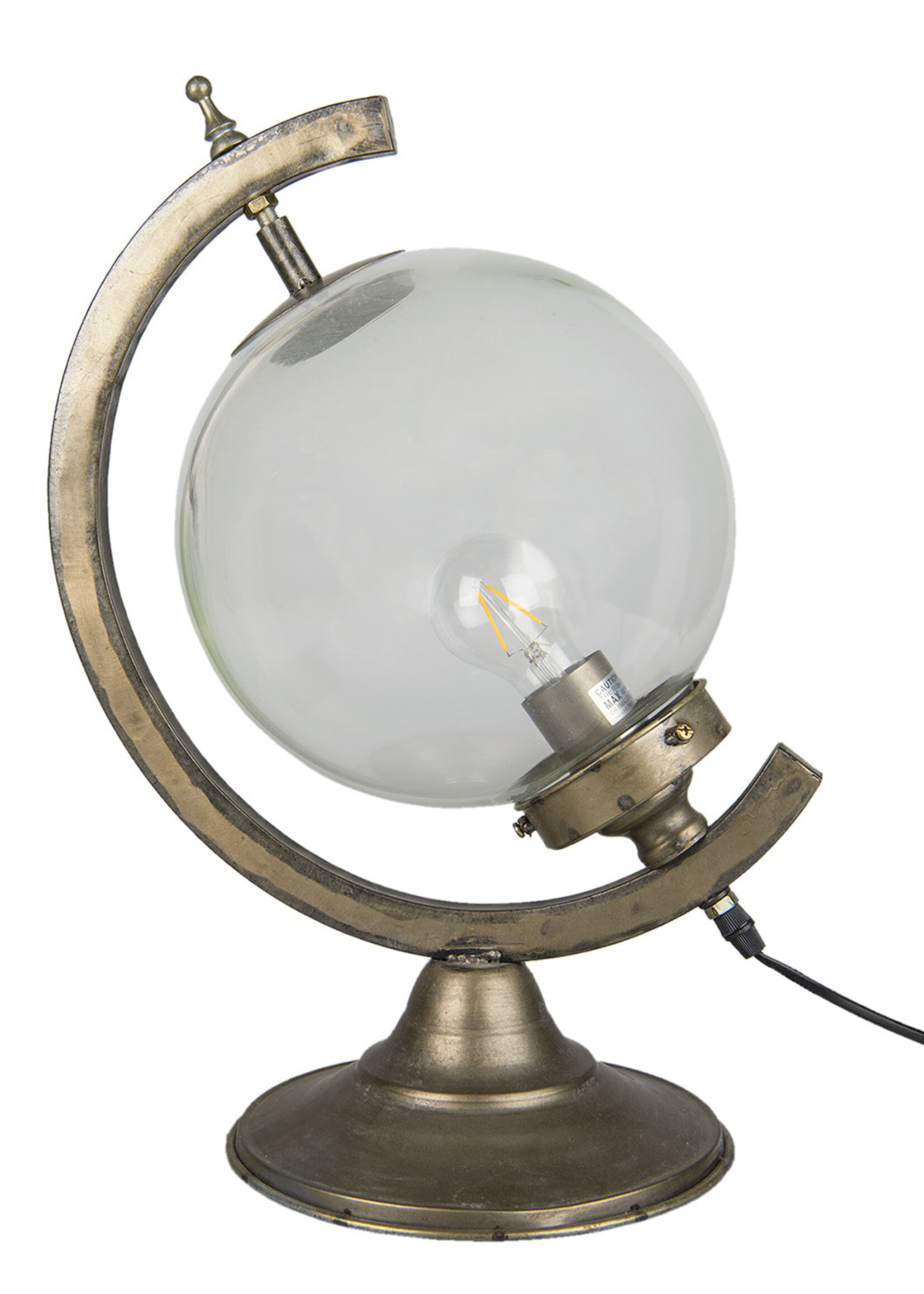 Clayre & Eef Lampe de table 36*25*49 cm E27/max 1*40W 6LMP560