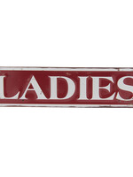 Clayre & Eef Plaque décorative ladies 40*10 cm 6Y2828