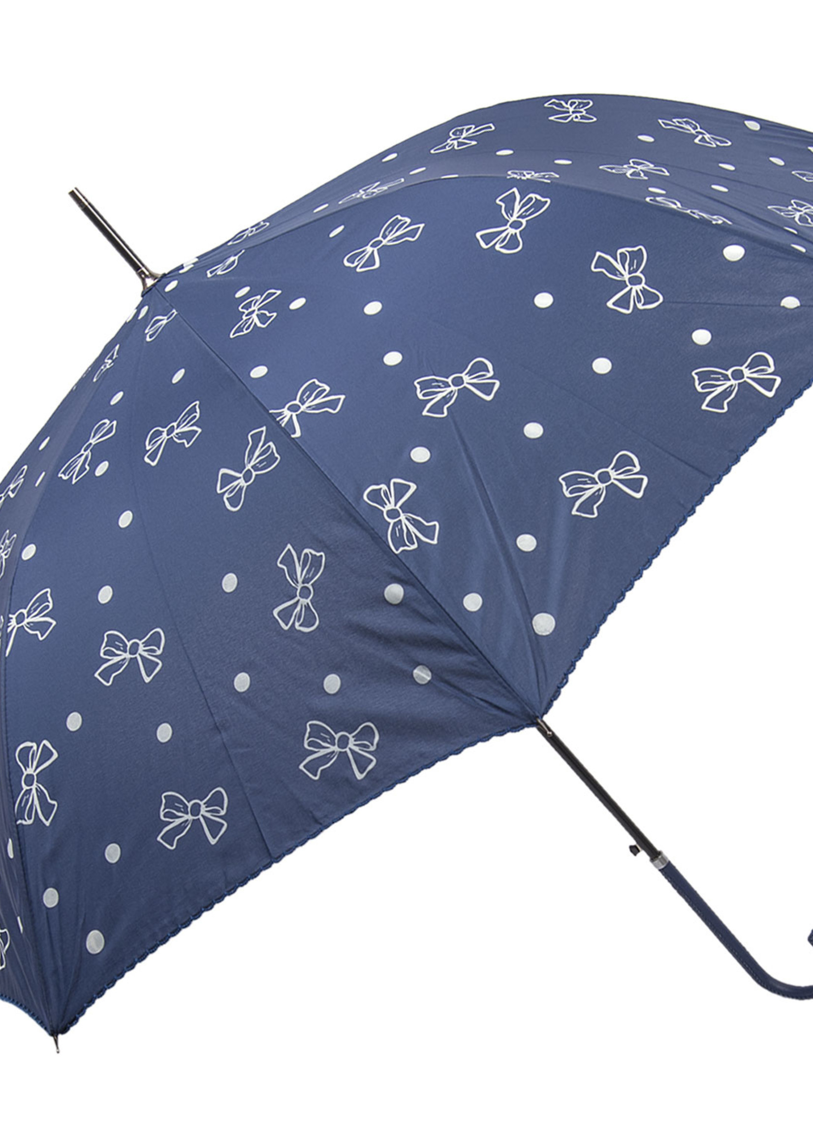 Clayre & Eef Paraplu Ø 98*60 cm blauw JZUM0018BL