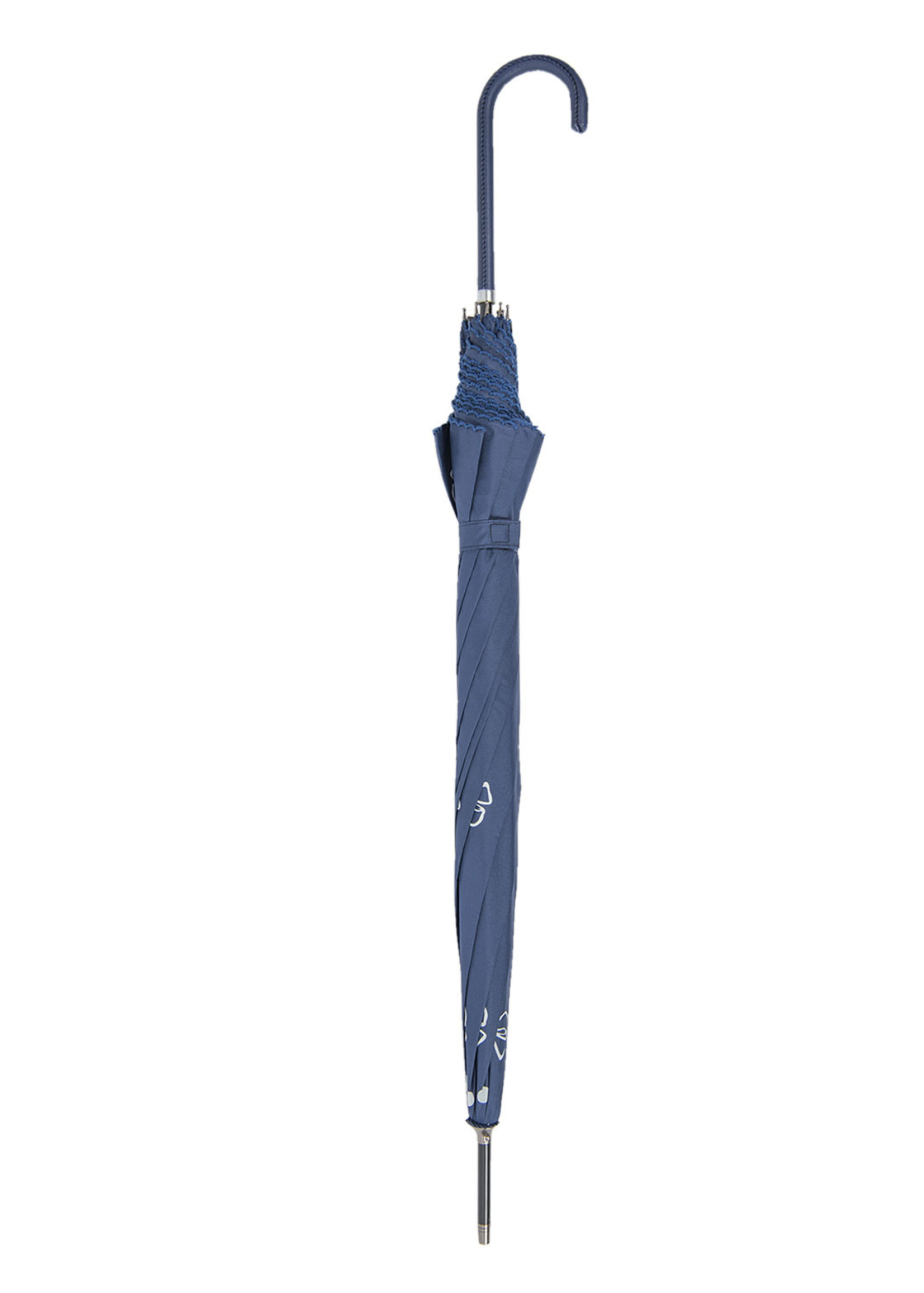 Clayre & Eef Paraplu Ø 98*60 cm blauw JZUM0018BL