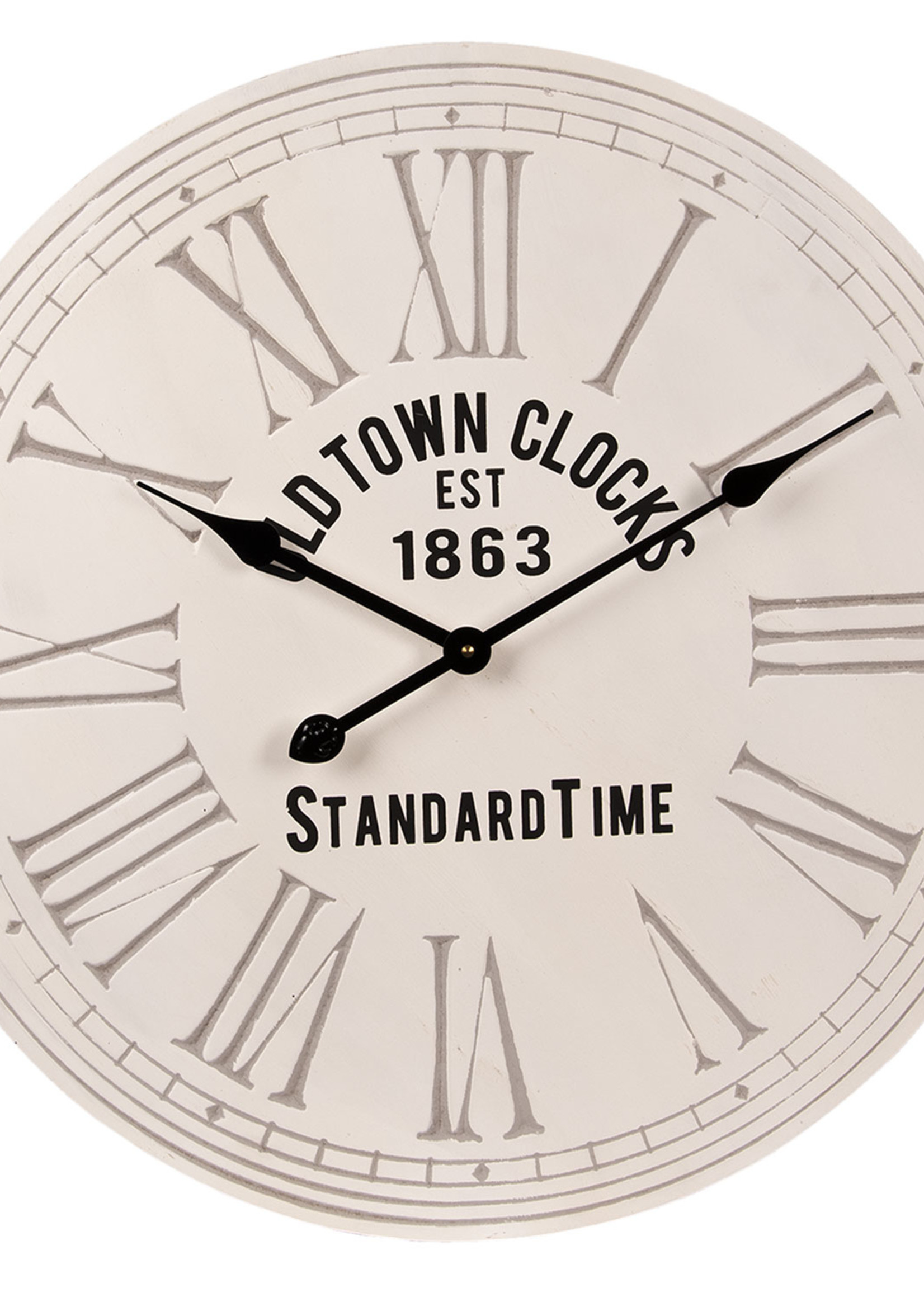 Clayre & Eef Horloge murale Ø 60*4 cm / 1*AA 5KL0135