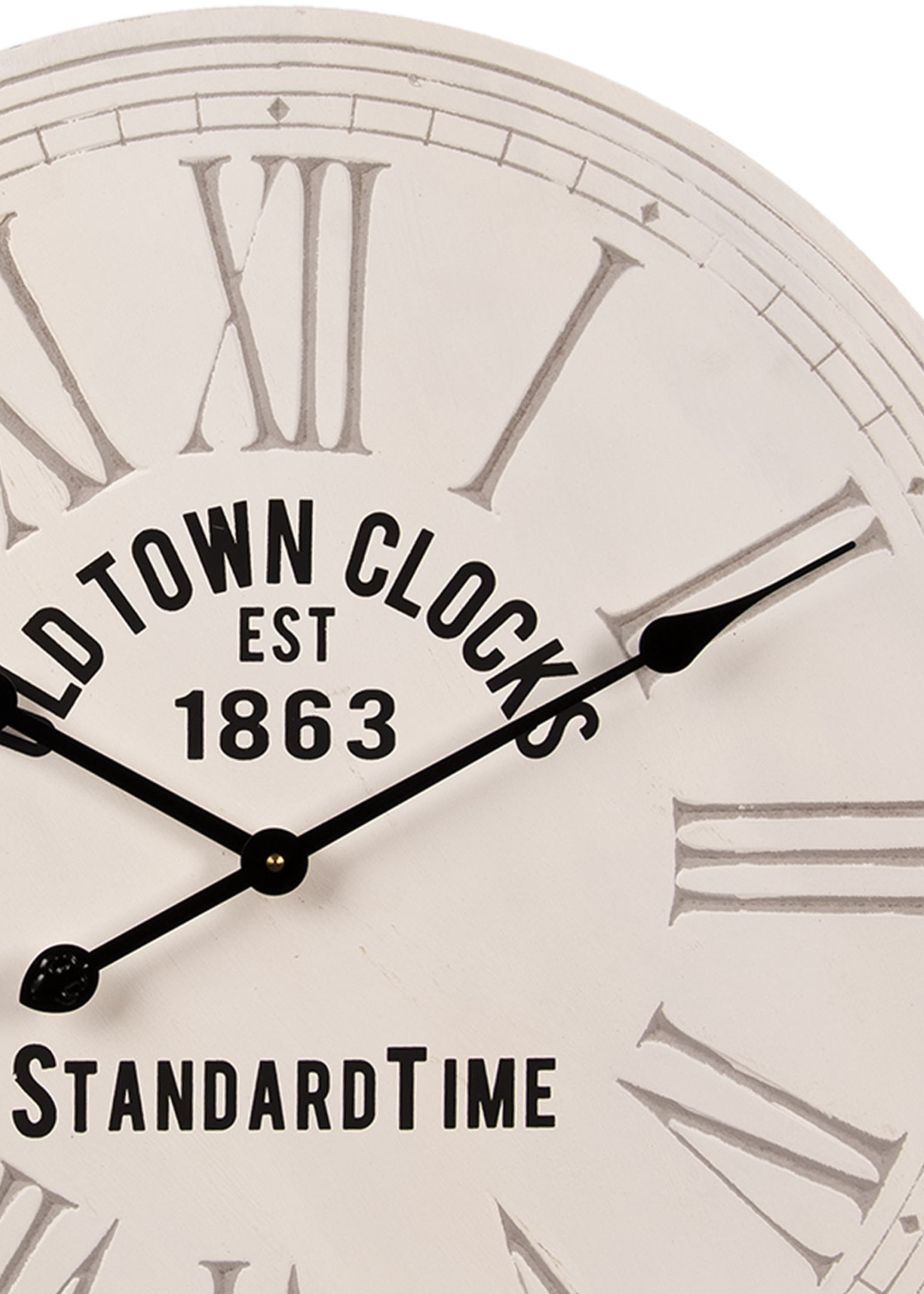 Clayre & Eef Horloge murale Ø 60*4 cm / 1*AA 5KL0135