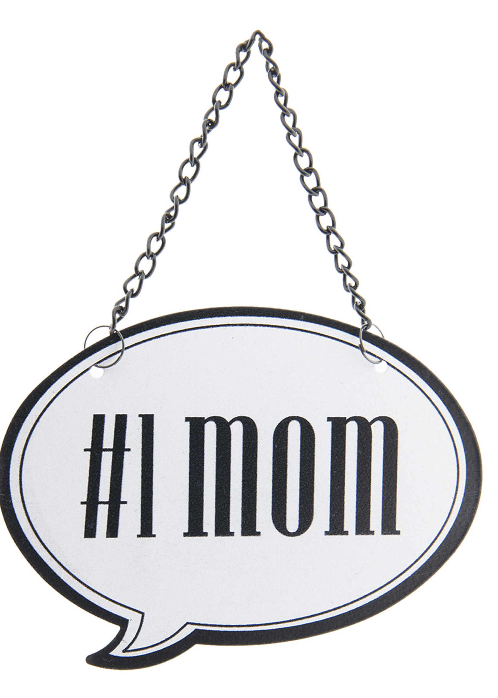 Clayre & Eef Tekstbord 11*8 cm 6Y2693