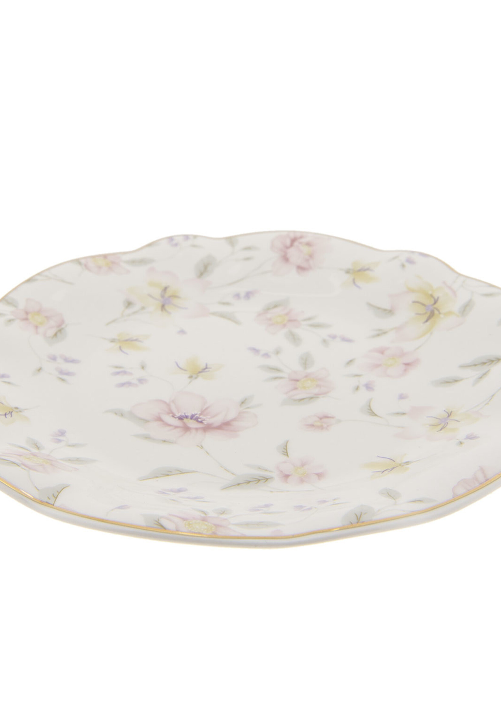 Clayre & Eef Petite assiette Ø 19*2 cm TWFDP