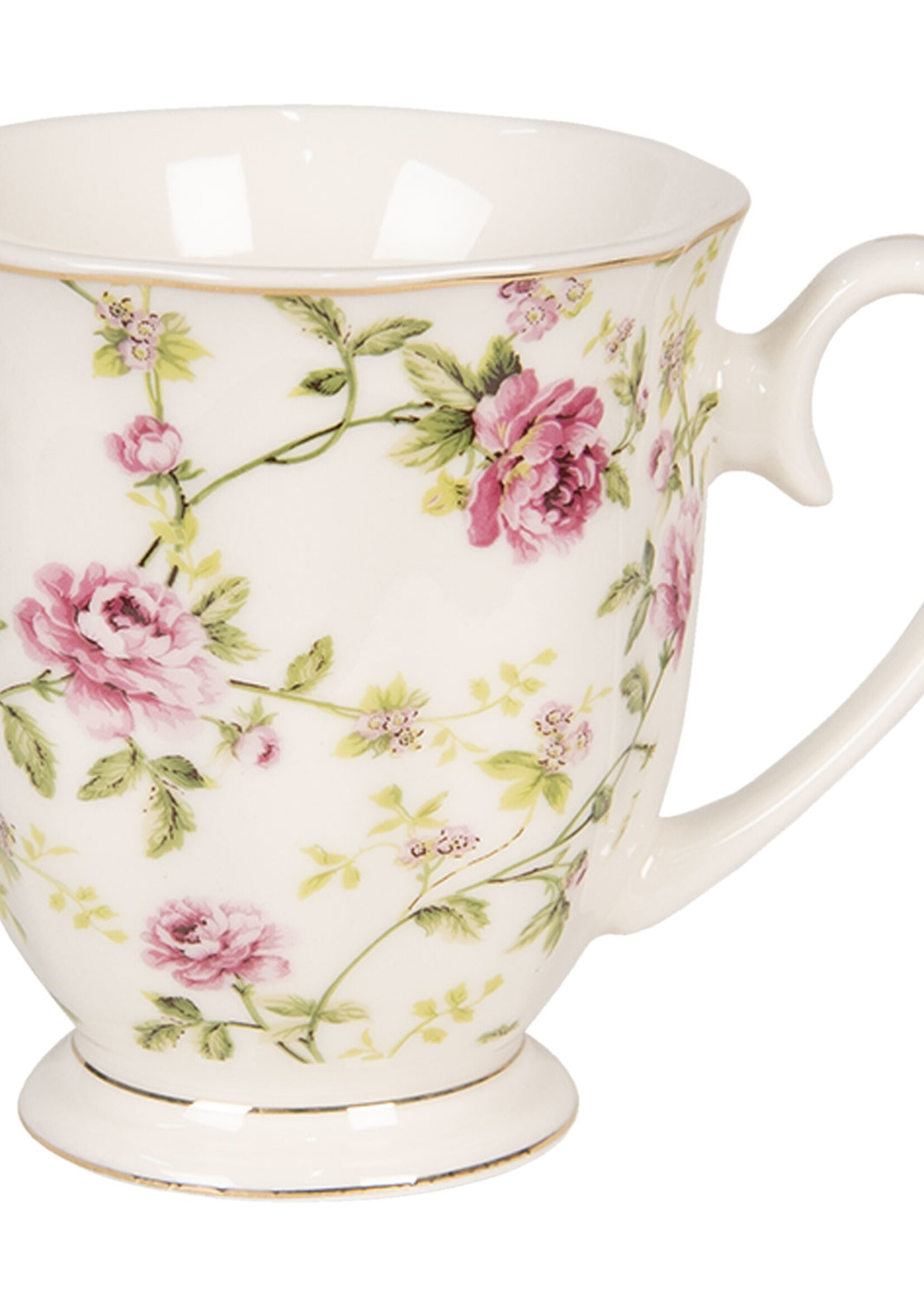 Clayre & Eef Mok 11*8*9 cm / 200 ml 6CE0838