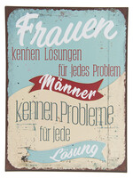 Clayre & Eef Tekstbord 26*35*0.5 cm 6Y2806