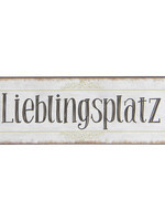 Clayre & Eef Plaque décorative 30*10*0.5 cm 6Y2808