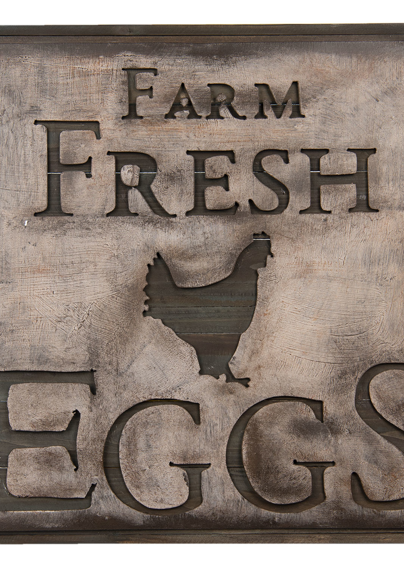 Clayre & Eef Mur Déco poule 60*3*60 cm 5WA0132