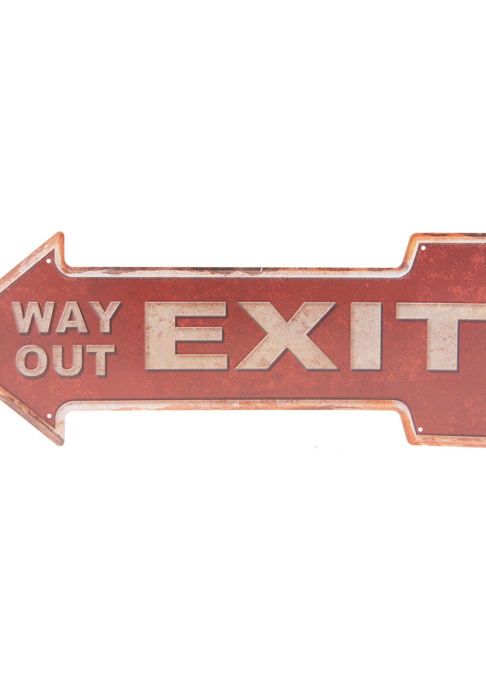 Clayre & Eef Plaque décorative 46*15 cm 6Y3106