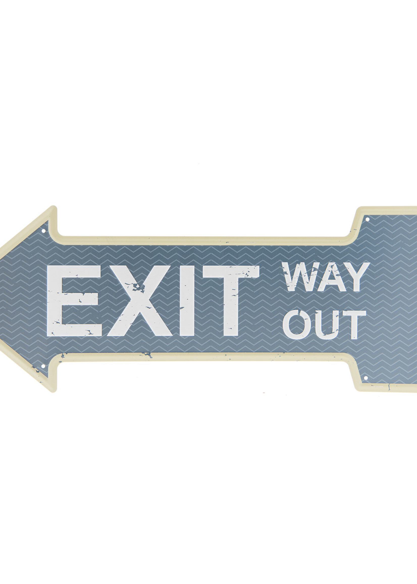 Clayre & Eef Tekstbord 46*15 cm 6Y3107