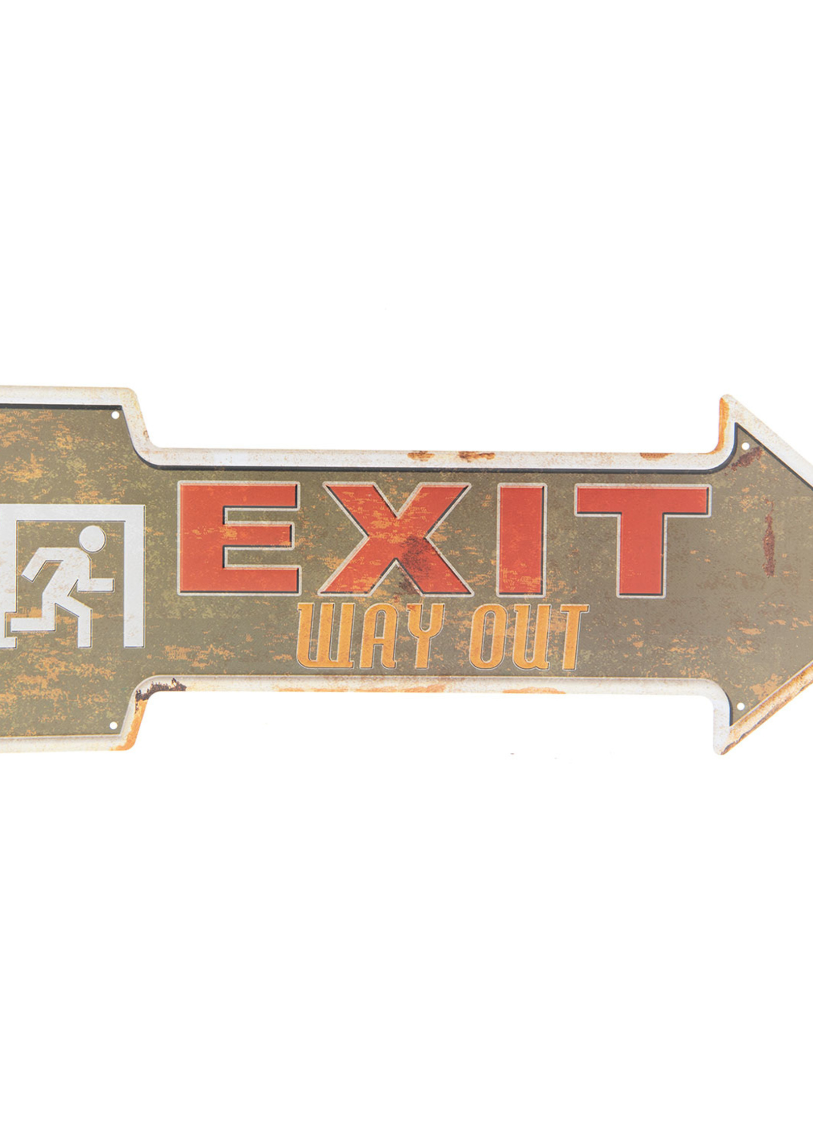 Clayre & Eef Plaque décorative 46*15 cm 6Y3109