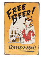 Clayre & Eef Plaque décorative 20*30 cm 6Y3122