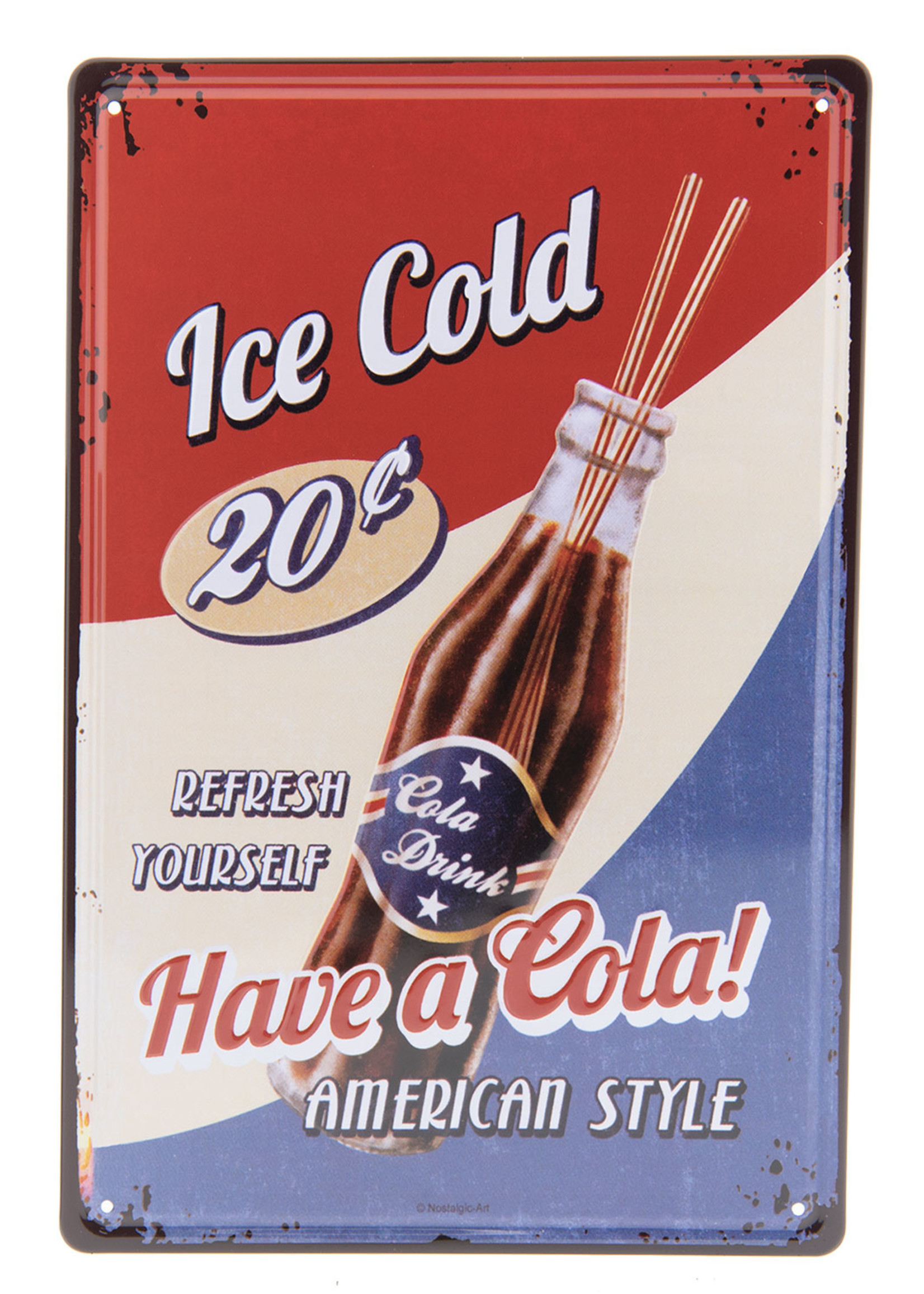 Clayre & Eef Plaque décorative 30*20 cm 6Y3127