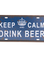 Clayre & Eef Tekstbord 30*15 cm 6Y3145