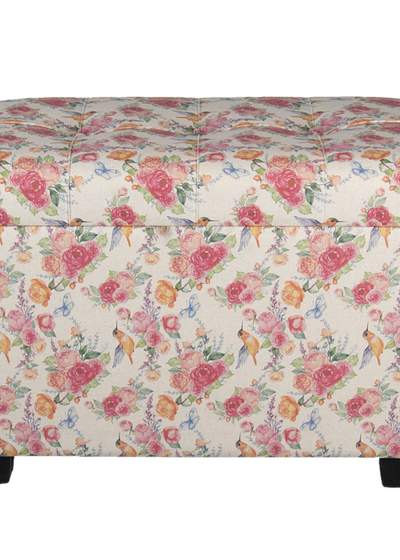 Clayre & Eef Hocker/Opbergkist 60*36*43 cm 64061LM