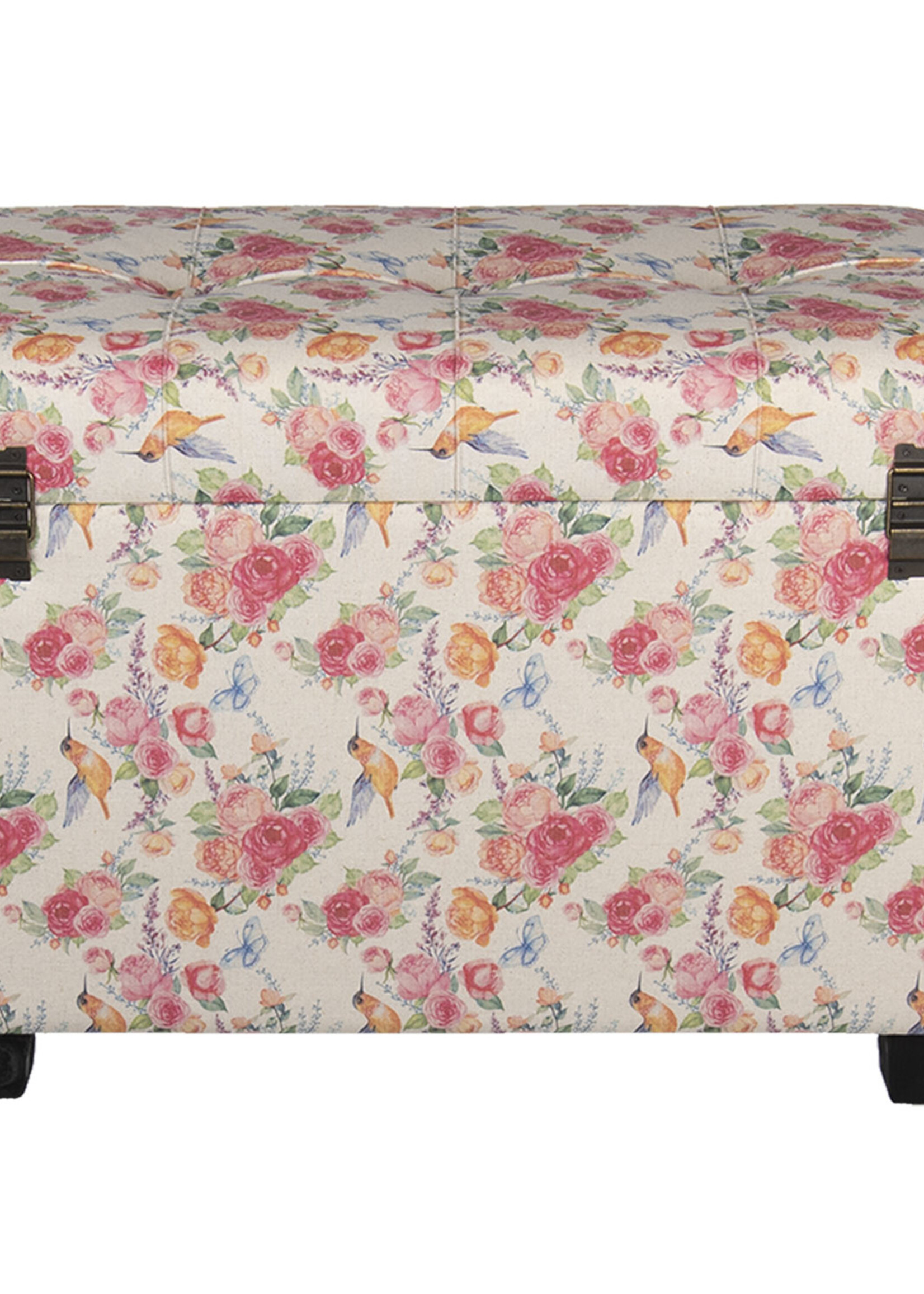 Clayre & Eef Hocker/Opbergkist 60*36*43 cm 64061LM