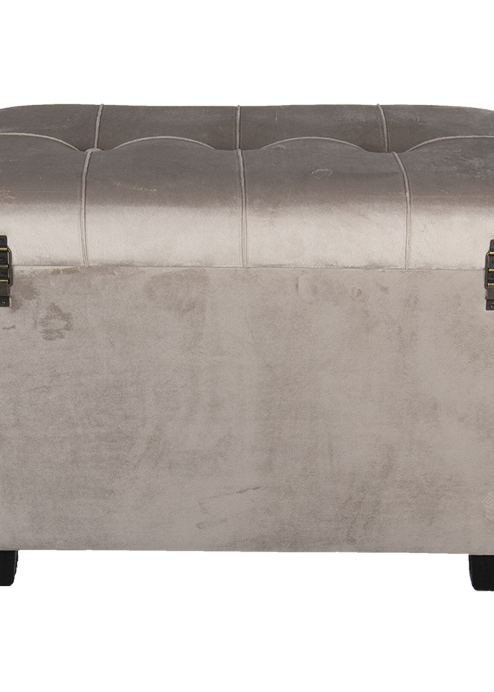 Clayre & Eef Repose-pieds/Coffre de rangement 60*36*43 cm 64061LBE