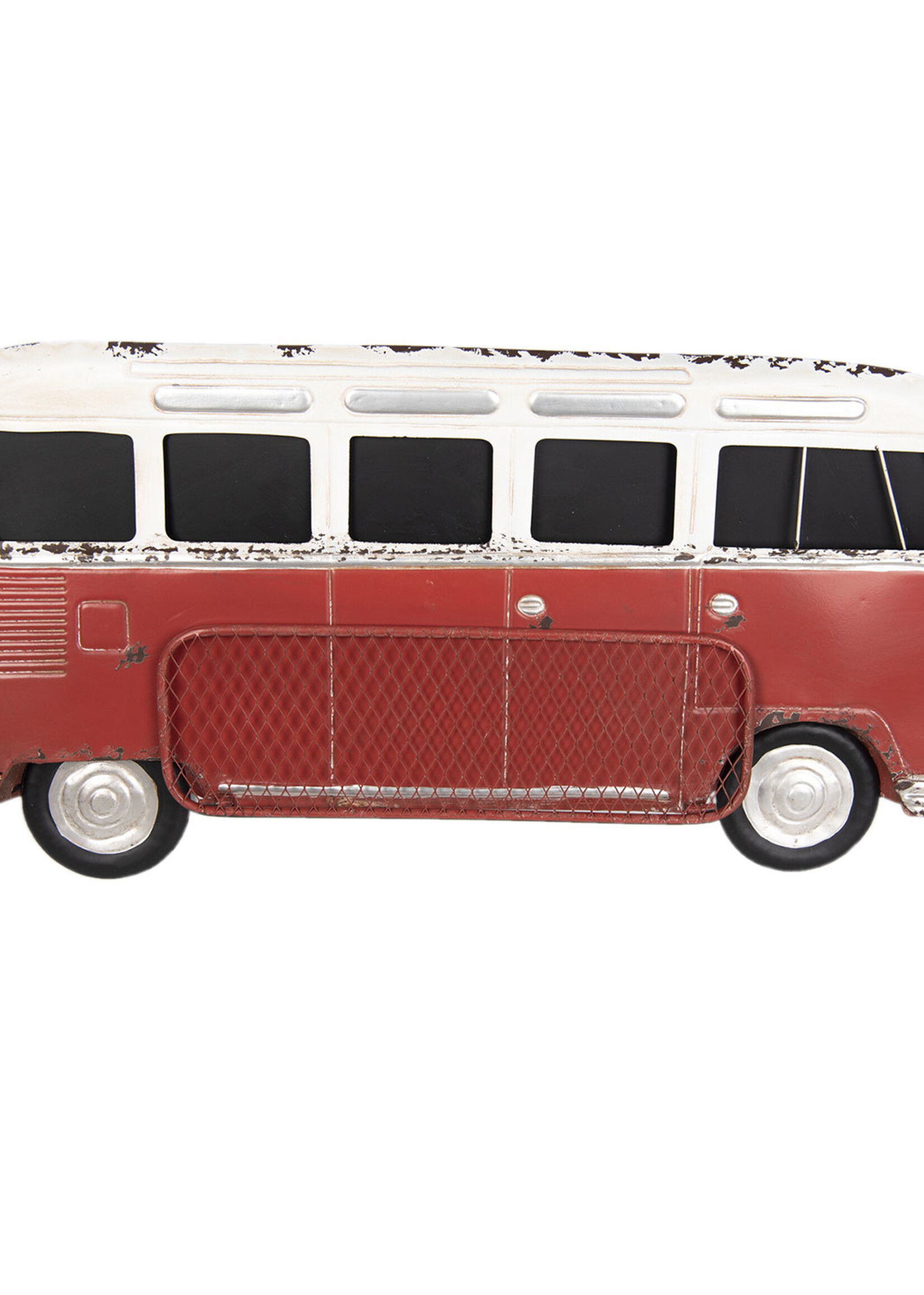 Clayre & Eef Décoration murale bus 89*15*40 cm 5Y0518