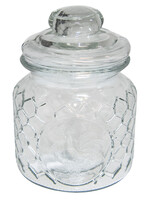 Clayre & Eef Bocal avec couvercle Ø 10*14 cm 6GL2383S