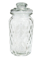 Clayre & Eef Bocal avec couvercle Ø 10*22 cm 6GL2384L