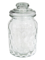 Clayre & Eef Bocal avec couvercle Ø 10*19 cm 6GL2384M