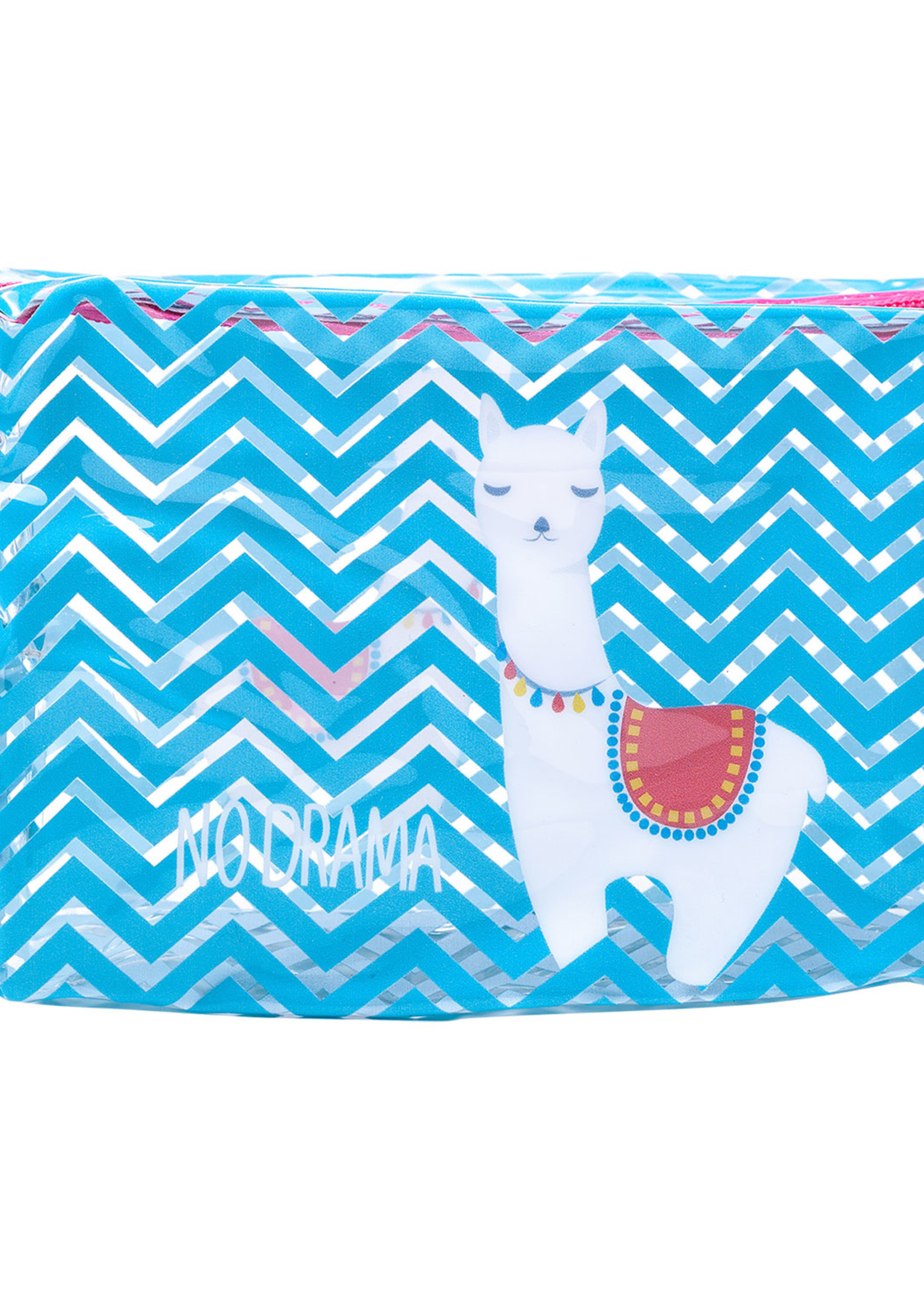 Clayre & Eef Toilettas 18*11*8 cm blauw JZTB0008