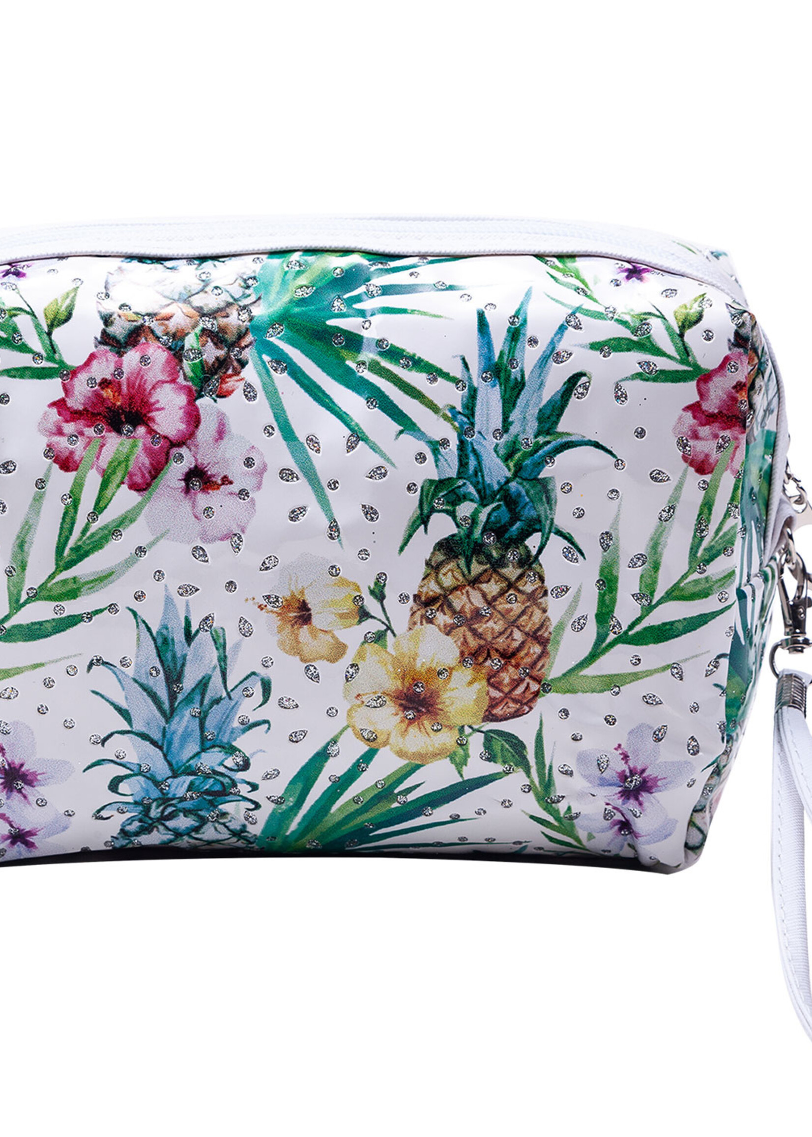 Clayre & Eef Toilettas 18*11*8 cm meerkleurig JZTB0010