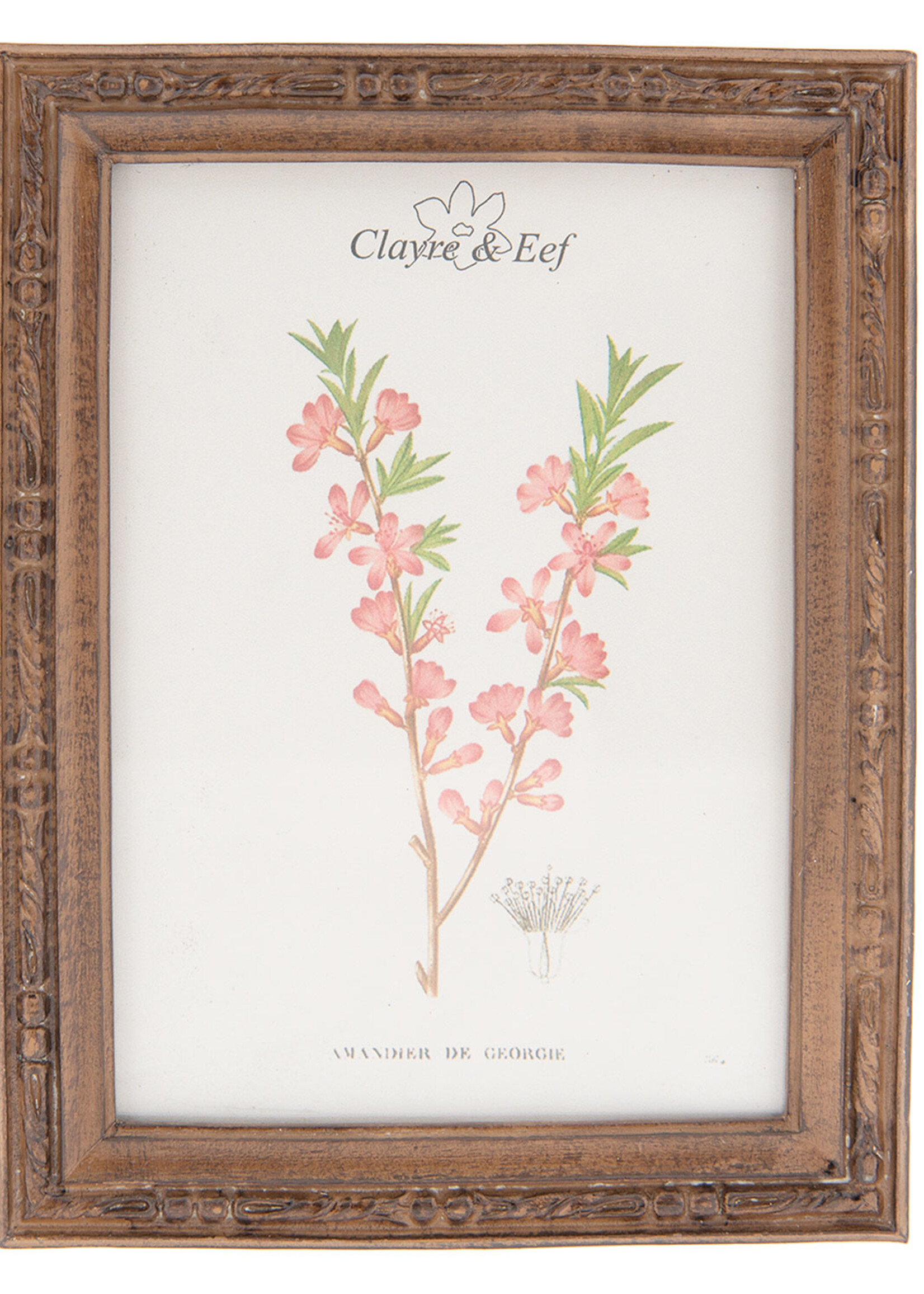 Clayre & Eef Cadre photo 16*2*21 cm / 13*18 cm 2F0552L