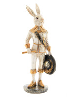 Clayre & Eef Décoration lapin 7*7*23 cm 6PR2306