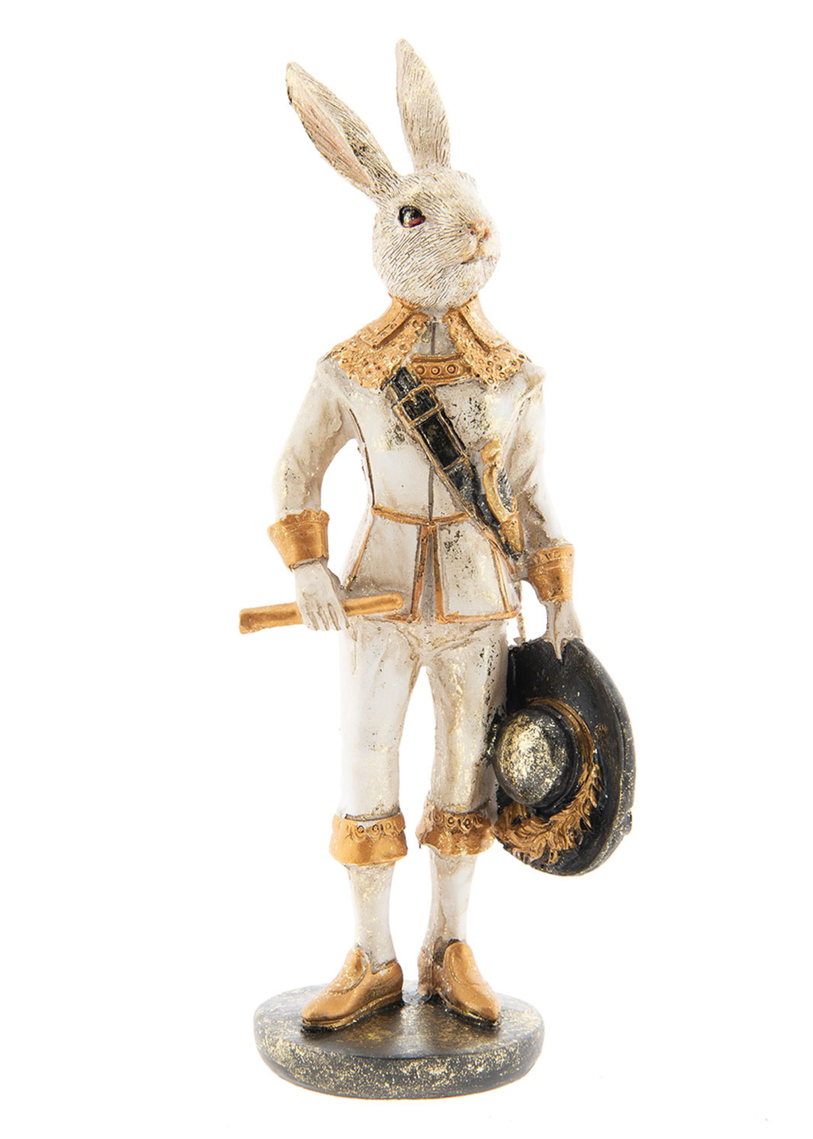 Clayre & Eef Decoratie konijn 7*7*23 cm 6PR2306