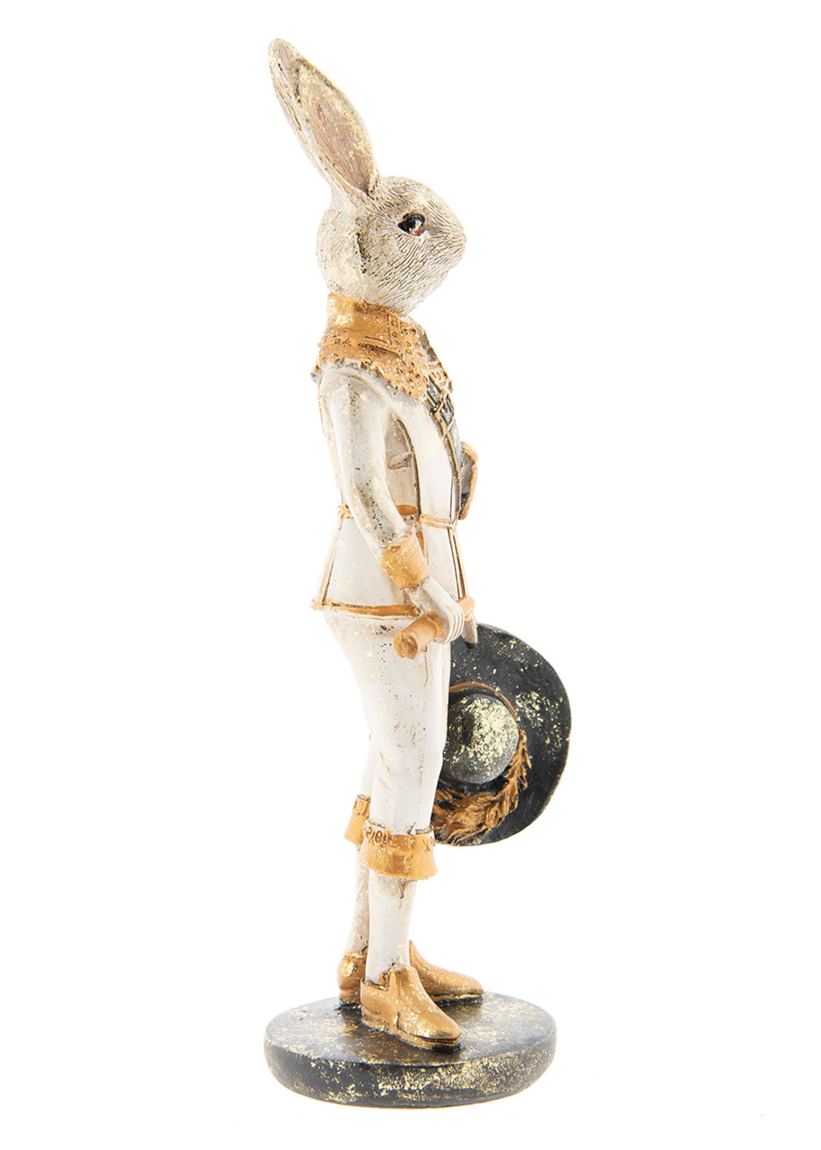 Clayre & Eef Decoratie konijn 7*7*23 cm 6PR2306