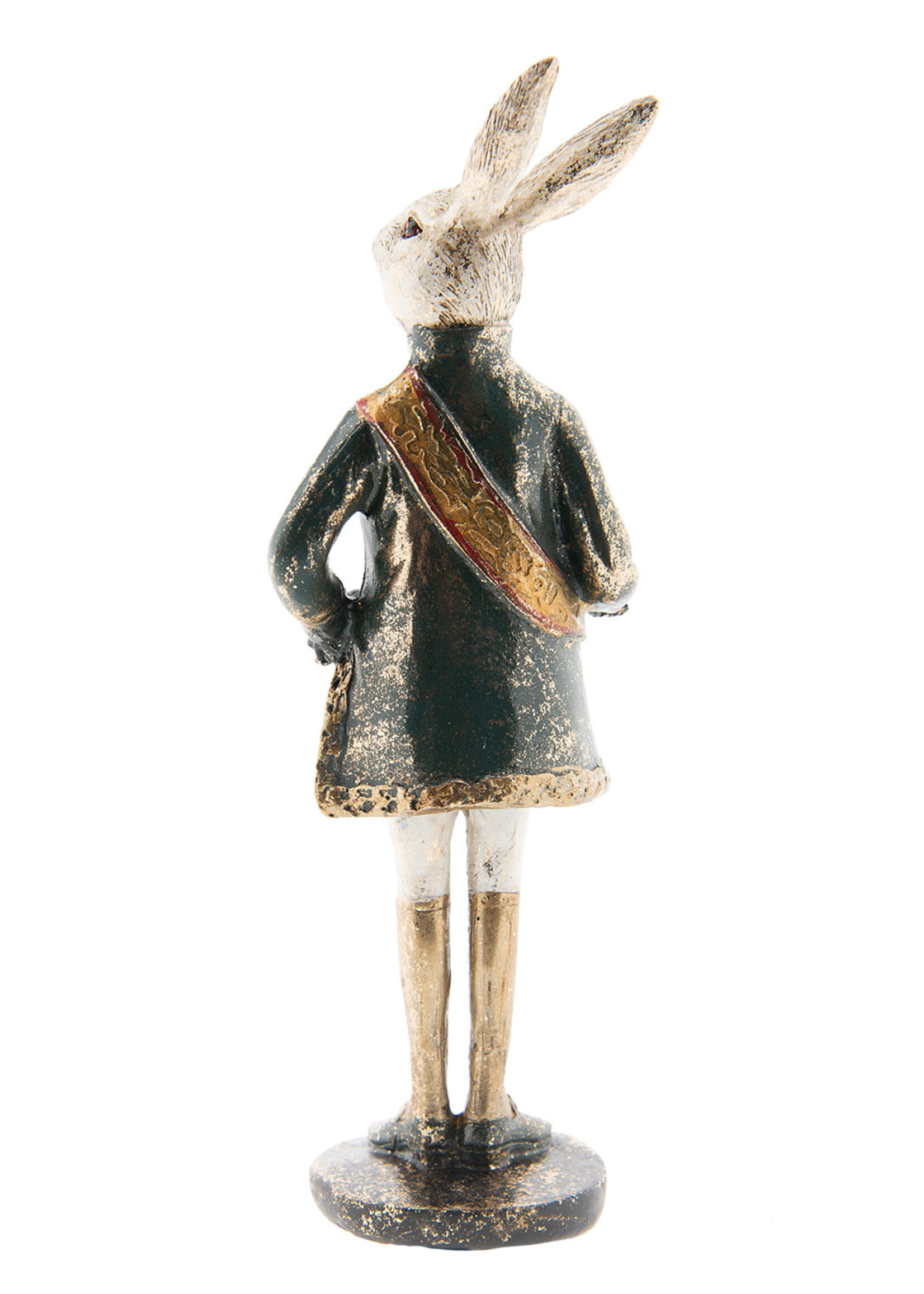 Clayre & Eef Décoration lapin 7*7*23 cm 6PR2307