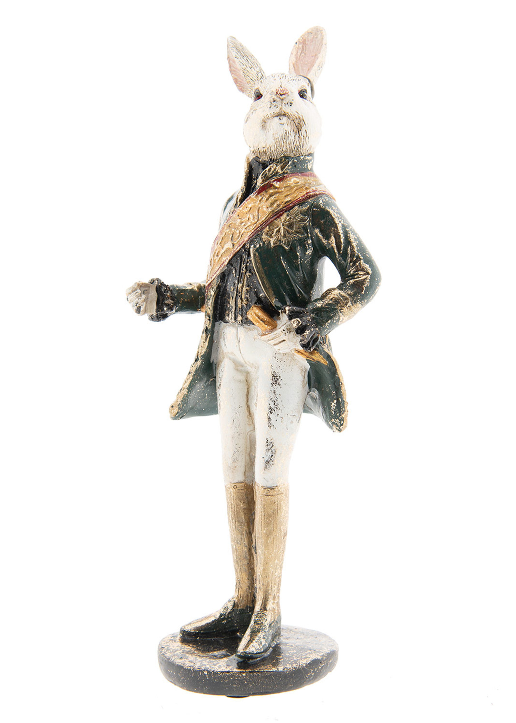 Clayre & Eef Décoration lapin 7*7*23 cm 6PR2307