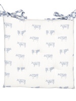 Clayre & Eef Galette de chaisse 40*40*4 cm LWC29BL