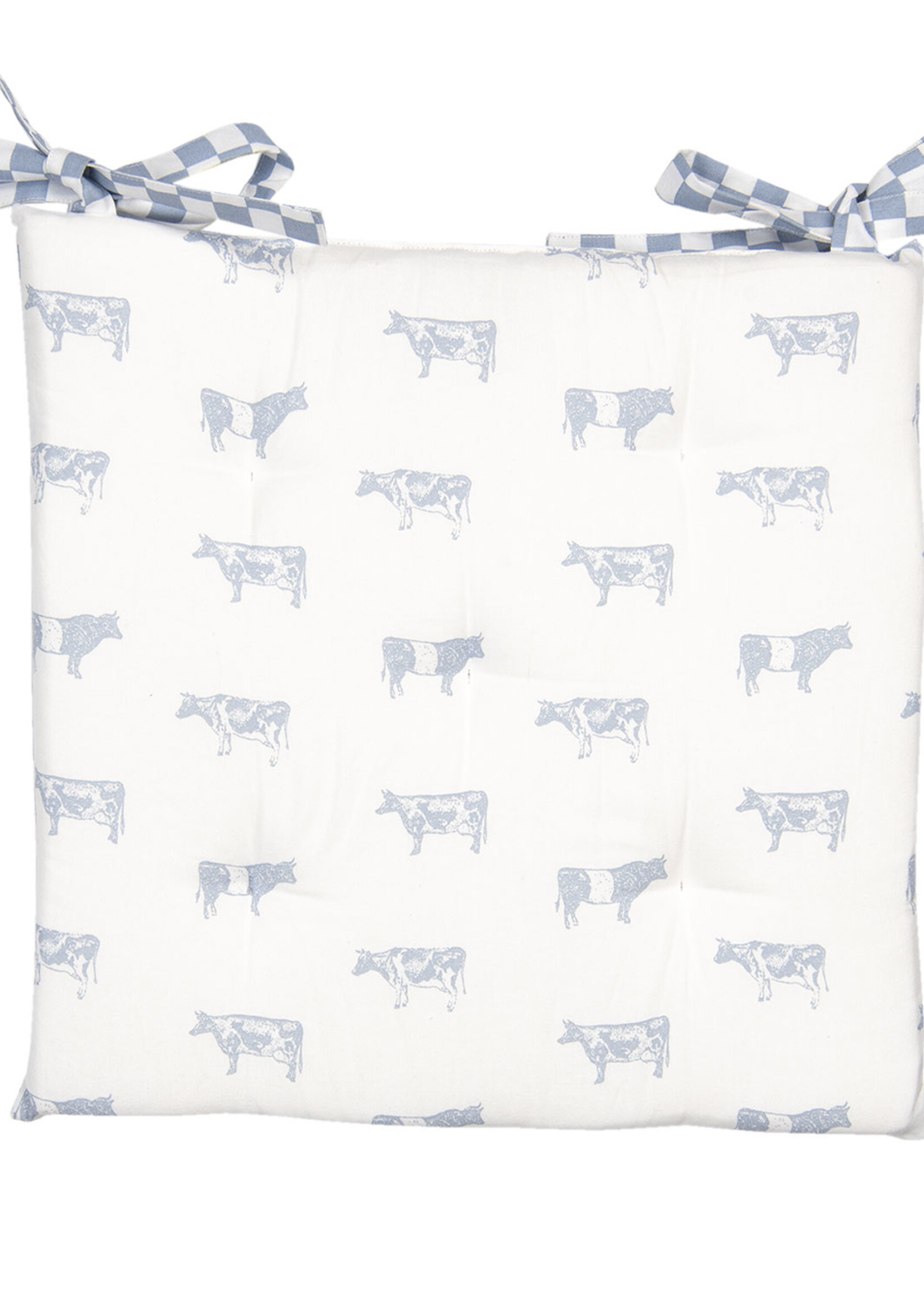 Clayre & Eef Galette de chaisse 40*40*4 cm LWC29BL