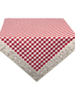 Clayre & Eef Tafelkleed 150*150 cm LCH15R