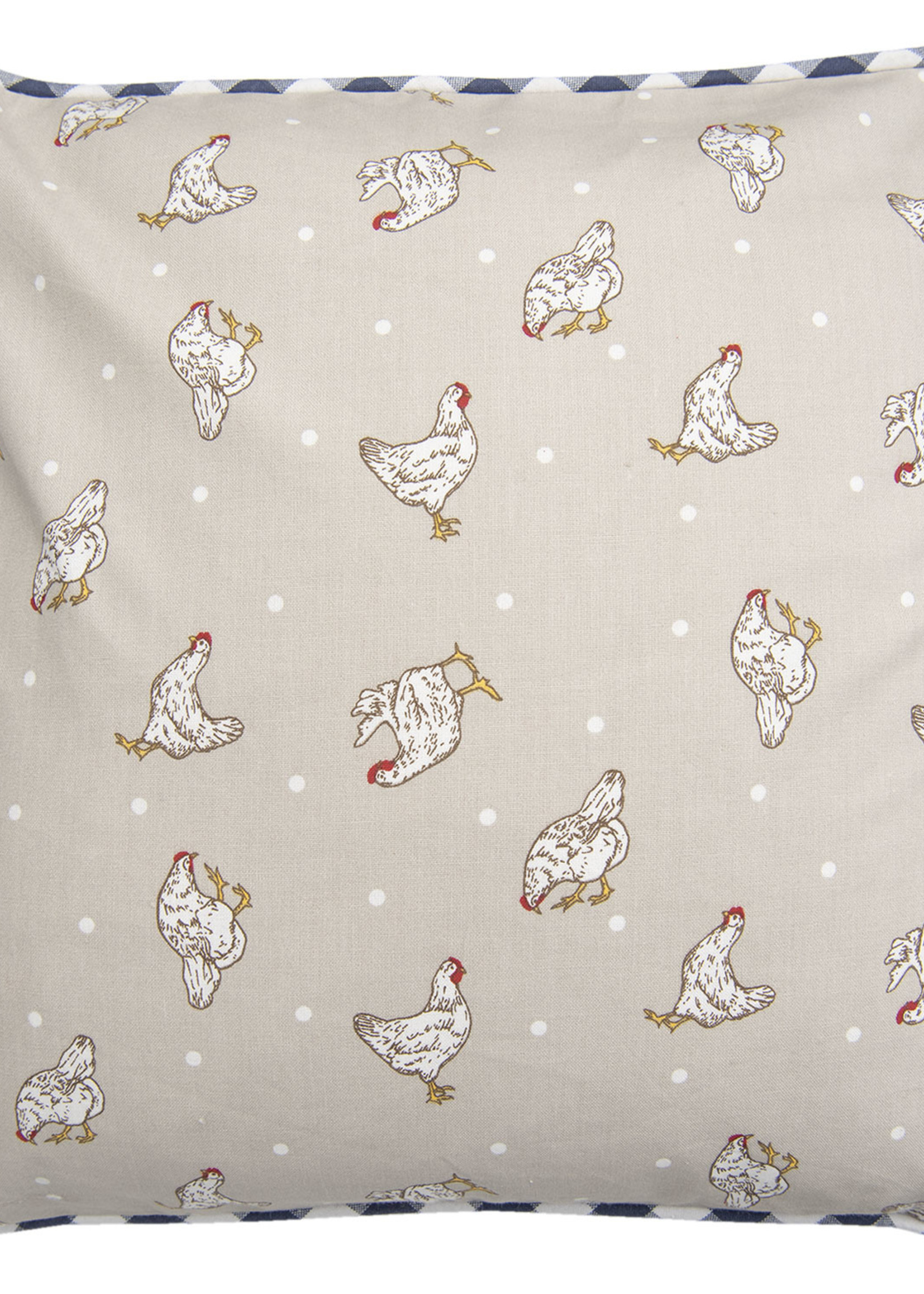 Clayre & Eef Housse de coussin 40*40 cm LCH20BL