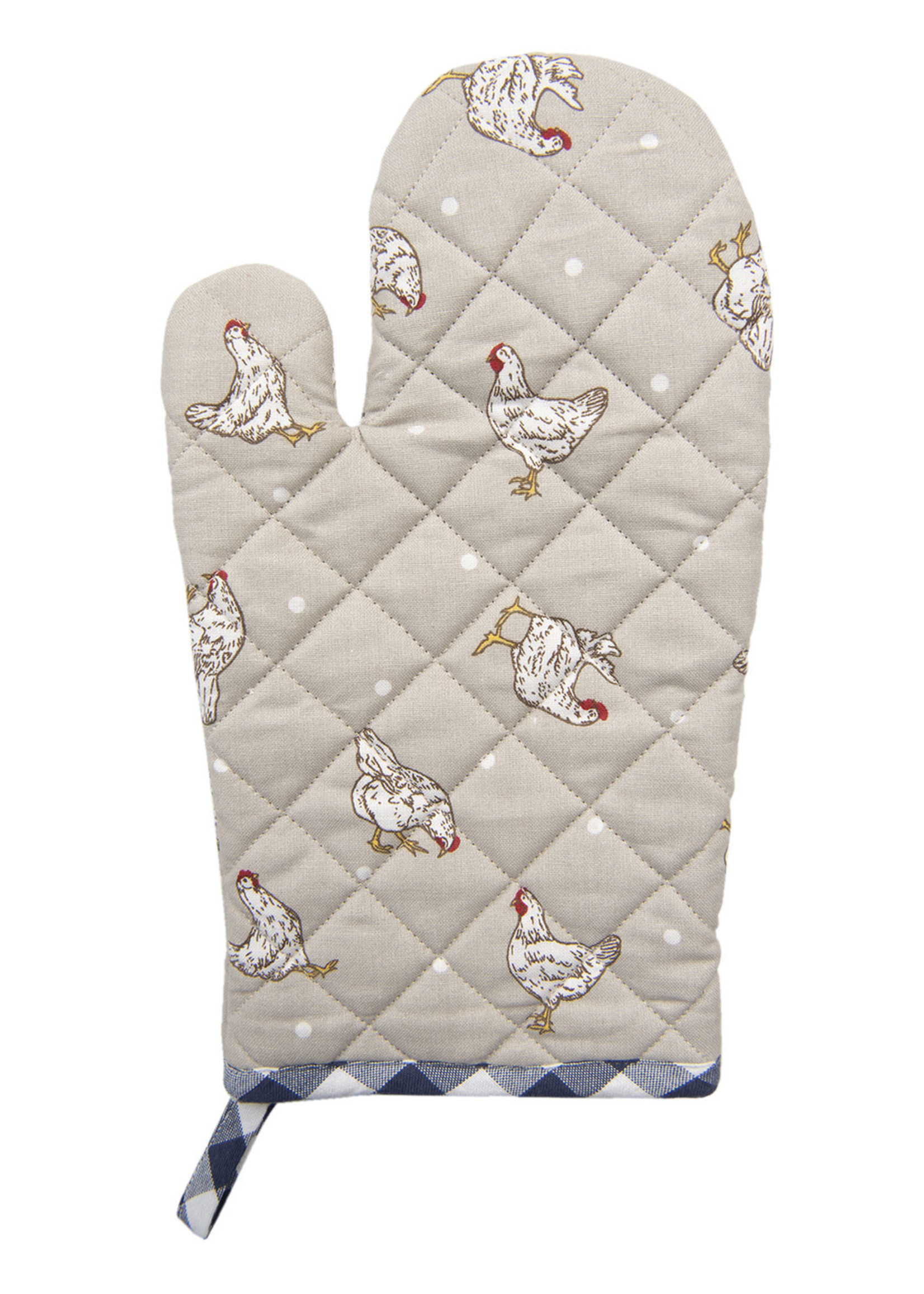 Clayre & Eef Gant de cuisine LCH44BL