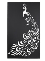 Clayre & Eef Wanddecoratie pauw 95*3*56 cm 5Y0495