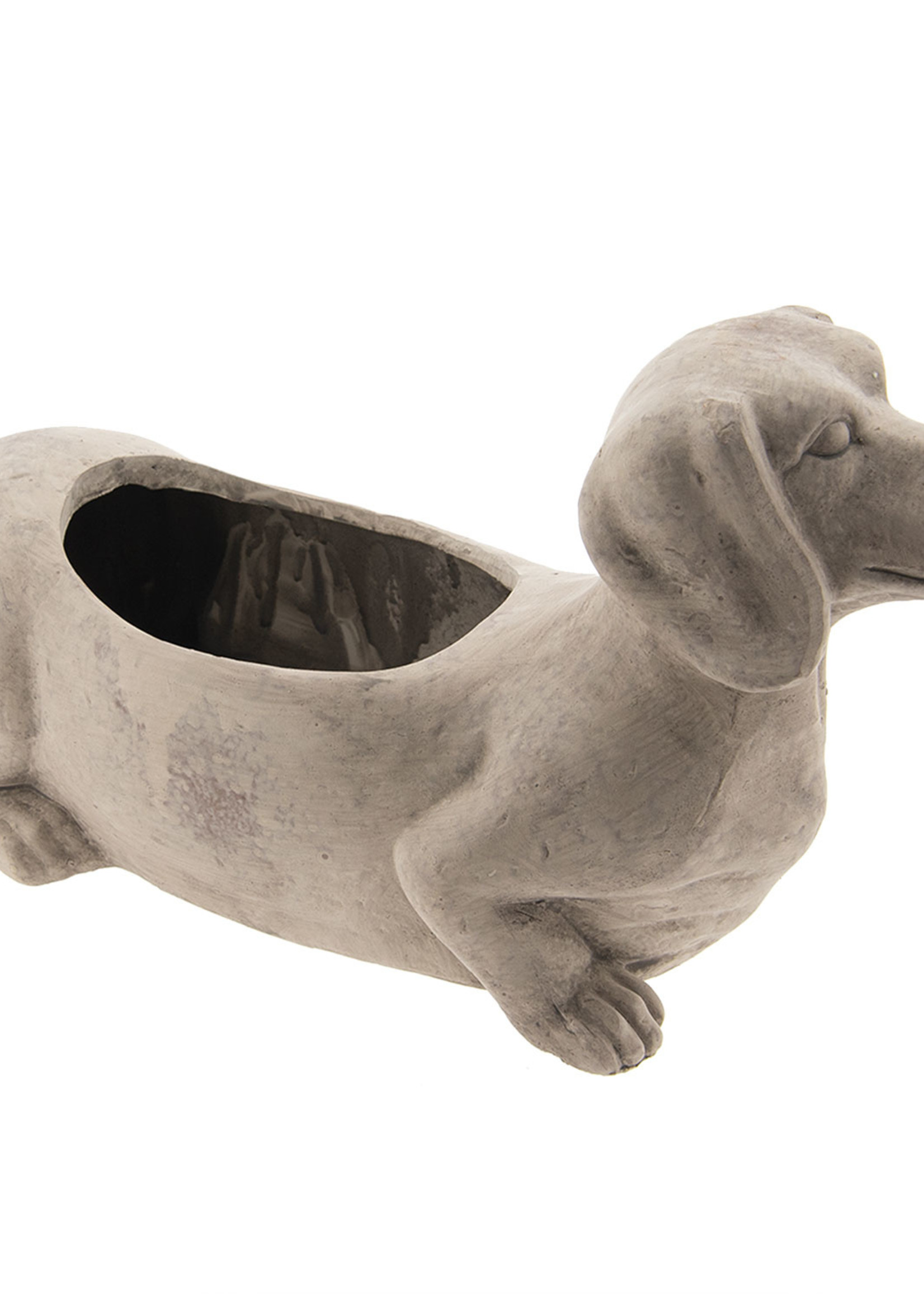 Clayre & Eef Pot de fleur chien 30*12*16 cm 6TE0201